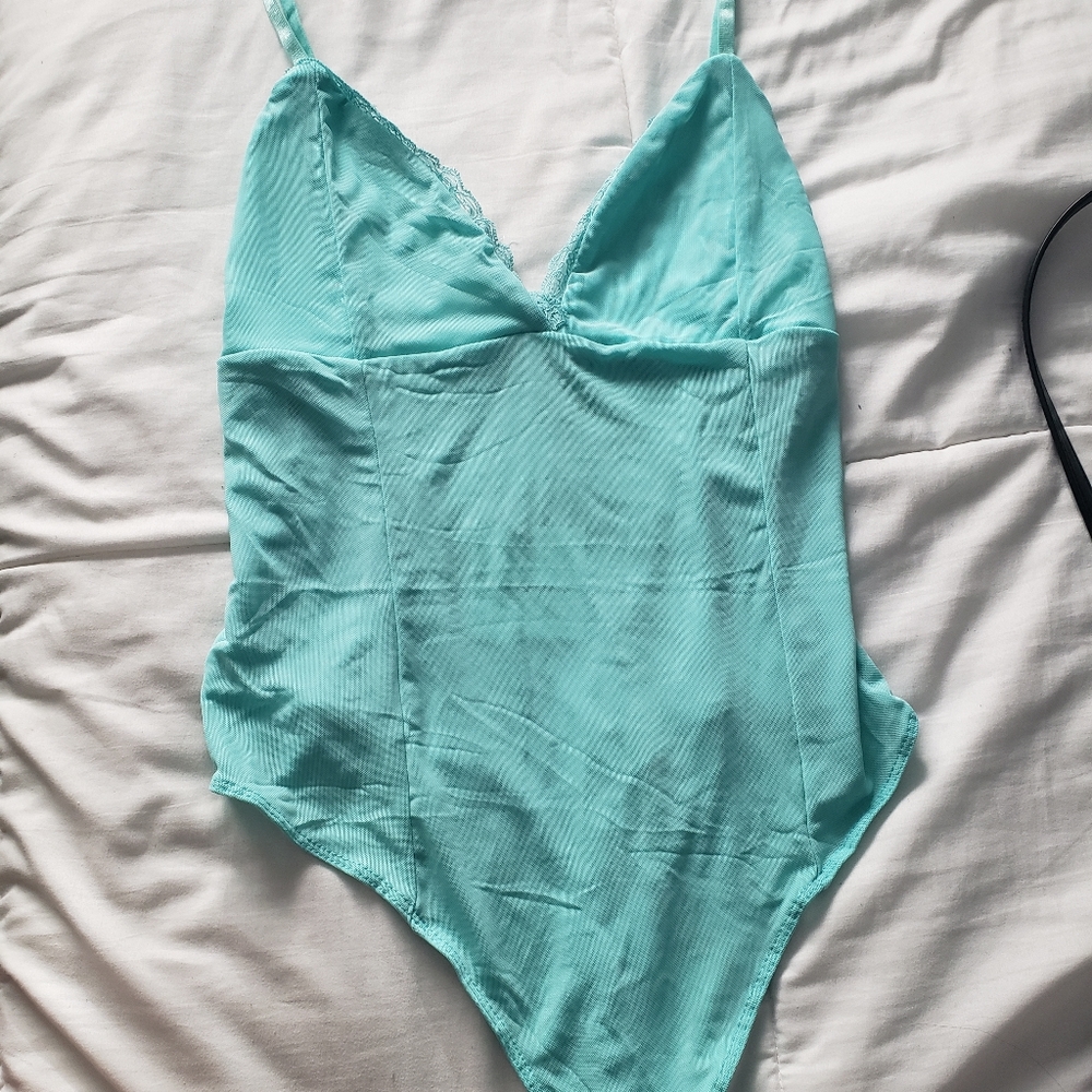Teal Bodysuit